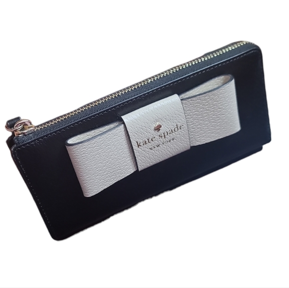 Kate Spade New York Matthews Street Maise Black Shoulder Bag WKRU4027 + Wallet - Picture 12 of 16